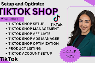 set up tiktok shop, optimize it tiktok dropshipping usa tiktok shop tiktok ads
