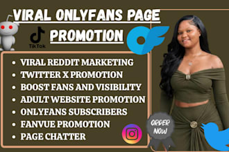 do reddit seo post for onlyfans page, ai fanvue, fansly model with x marketing