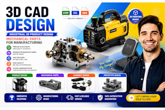 3d cad product design cad modeling mechanical industrial design for 3d printing