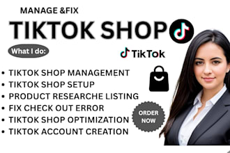 create tiktok shop tiktok dropshipping tiktok ads tiktok shop manager