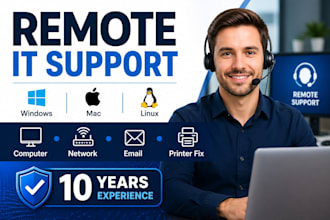 be your IT support and system administrator