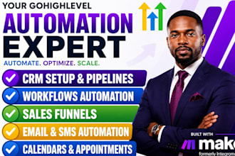setup go high level CRM automation ghl landing page, a2p gohighlevel workflow