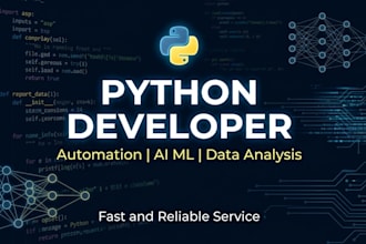 write python scripts and build ai ml projects