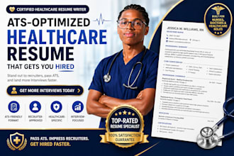 craft an ats optimized healthcare resume for nurses and medical professionals