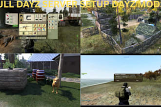 build dayz server setup, dayz mod, dayz script, dayz assets, dayz clothing