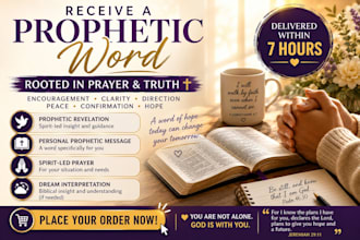 receive prophetic word 7 hours