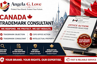 be canada trademark consultant respond to cipo trademark objection office action