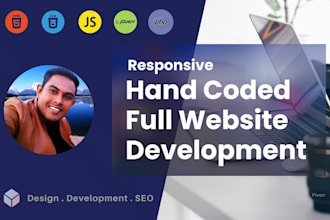 build a custom coded website using HTML tailwind CSS js PHP or shopify