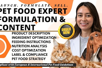 do feed formulation,pet nutrition, feed recipe,product description,feeding guide