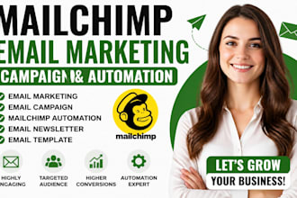 set up mailchimp campaigns and automations