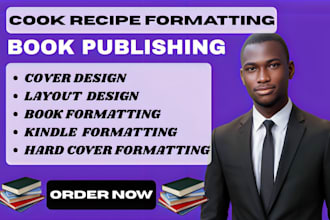 cookbook formatting cookbook recipe publishing amazon KDP cookbook cover design