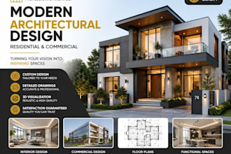 design modern residential or commercial architecture