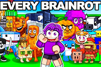 create a viral roblox brainrot game, steal a brainrot, full roblox game
