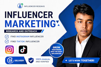 do instagram and tiktok influencer research