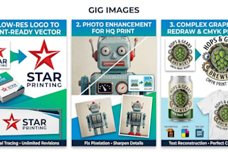 recreate you files print ready