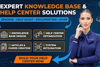 create knowledge base help center with zendesk help scout document360 hiver