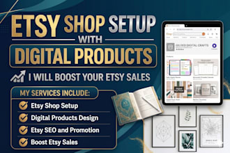 etsy digital product etsy shop setup etsy store setup etsy digital products