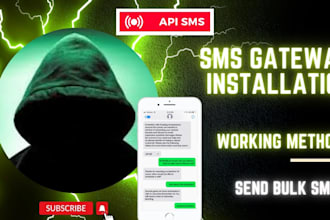 setup SMS payment gateway, bulk sms, sms sendout, sms panel, sms sender software