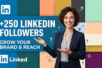 upgrade new 250 linkedin followers organically