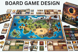 design custom board game card game board game design tabletop tcg board game art