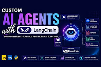 build ai agents, chatbots and rag llm usings langchain and langgraph
