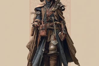 dnd character art and character designer