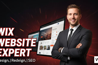 do wix website design, website redesign and website SEO