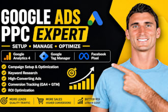 setup google ads adwords PPC campaign and manage it