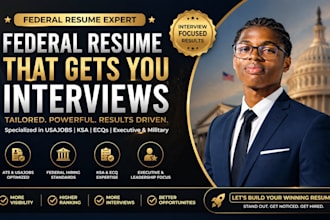 craft a powerful federal resume with ksa ,ecqs that wins usajobs interviews