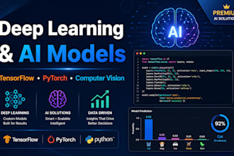 build deep learning and ai models using tensorflow and pytorch