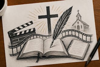 write a powerful christian script, prayer or short film script