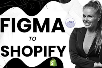 convert your figma design into a custom shopify section with shopify liquid code