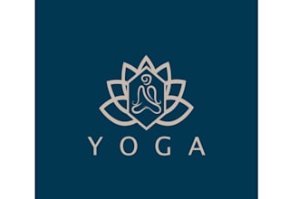 do custom sacred geometry, mystical, yoga, holistic, spiritual logo design