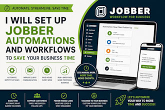 set up jobber automations and workflows to save your business time