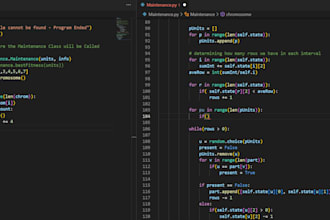 python programming dealing with development and review