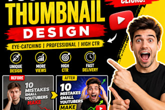 design clickable youtube thumbnails that increase views