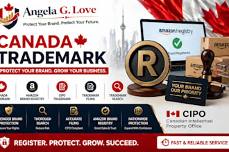 do canada trademark for ecommerce amazon brand registry cipo filing and search