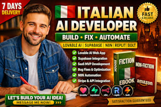 build lovable dev ai app with supabase saas mvp  lovable web app n8n automation