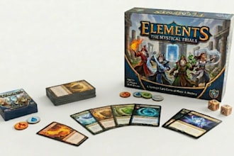 create custom card game board game tarot card card mockup game art  artwork