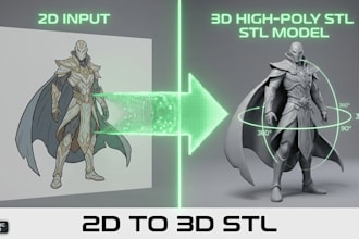 convert photos into 3d printable stl models