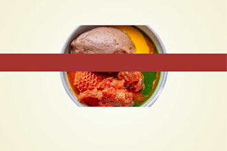 do an entrisic writing with food