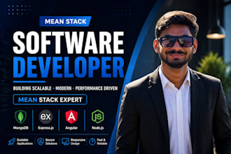 build full stack web app using mean stack angular node mongodb
