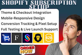 setup shopify subscription for you