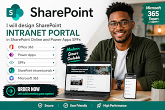 design sharepoint intranet portal in sharepoint online and power app