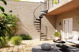 design 3d staircase with realistic renders to transform your space