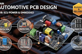 design automotive grade pcb for ecu power and embedded systems