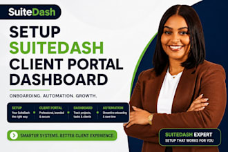 setup suite dash suitedash client portal dashboard onboarding automation
