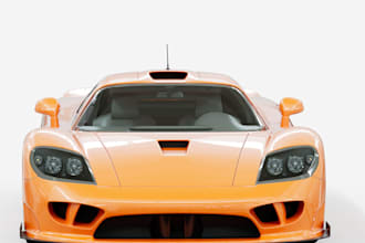 do realistic 3d car model 3d car rendering