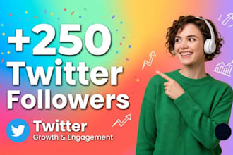 upgrade new 250 twitter followers organically