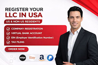 form your US llc, company formation, llc reinstatement, ein number for non US